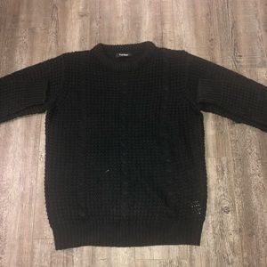 True Rock Crochet Knit Sweater